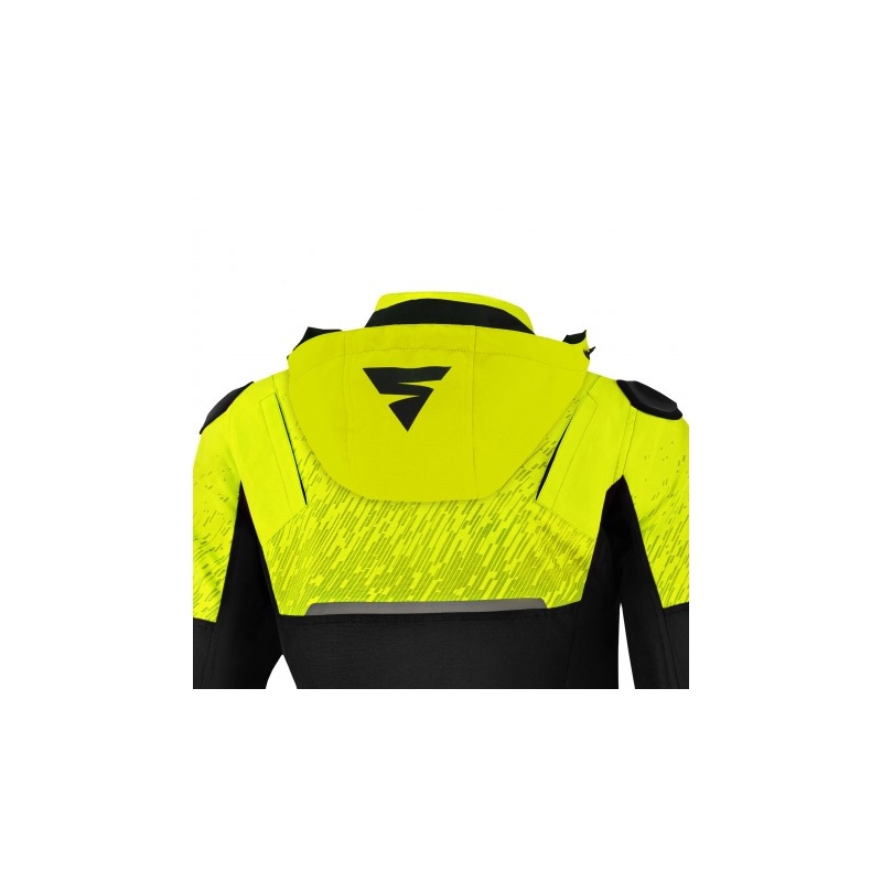 Kapucňa pre pánsku bundu Shima Drift fluo žltá