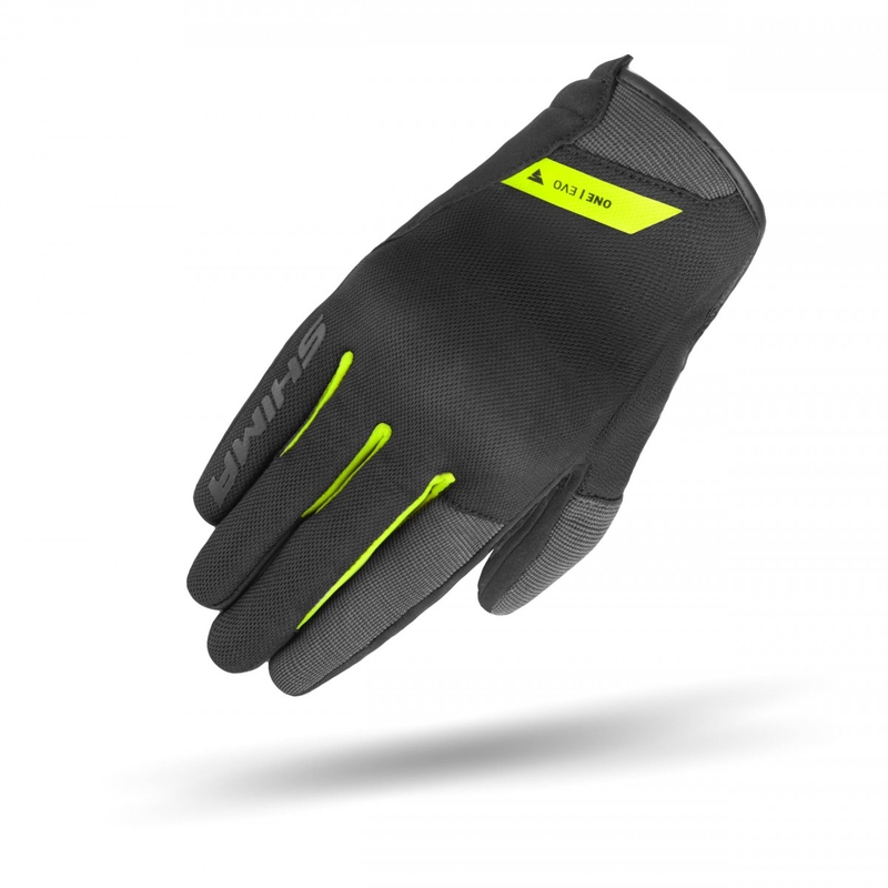 Rukavice na motorku Shima One EVO žlto fluo-čierne
