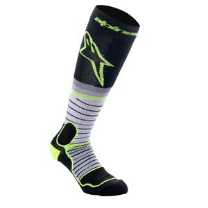 Ponožky Alpinestars MX PRO čierno-žlto fluo-šedé