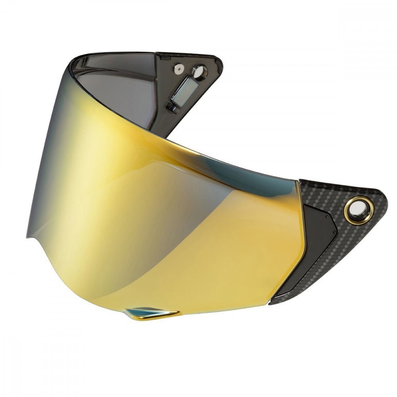 Zrkadlovo zlaté plexi Scorpion EXO-HX1 KDF19