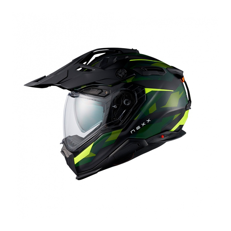 Enduro helma na motorku Nexx X.WED3 Trailmania fluo zelená výpredaj