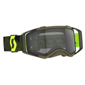 Motokrosové okuliare Scott Prospect LS khaki-fluo žlto-svetlo šedé
