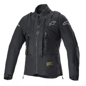 Bunda na motorku Alpinestars Techdura čierno-reflexná