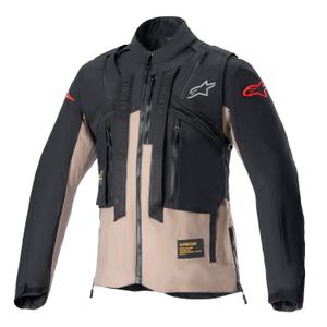 Bunda na motorku Alpinestars Techdura čierno-hnedá