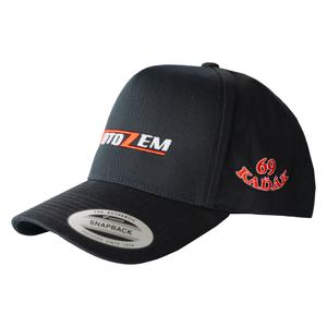 Šiltovka MotoZem  x Kaďák čierna