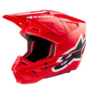 Motokrosová prilba Alpinestars S-M5 Corp červená