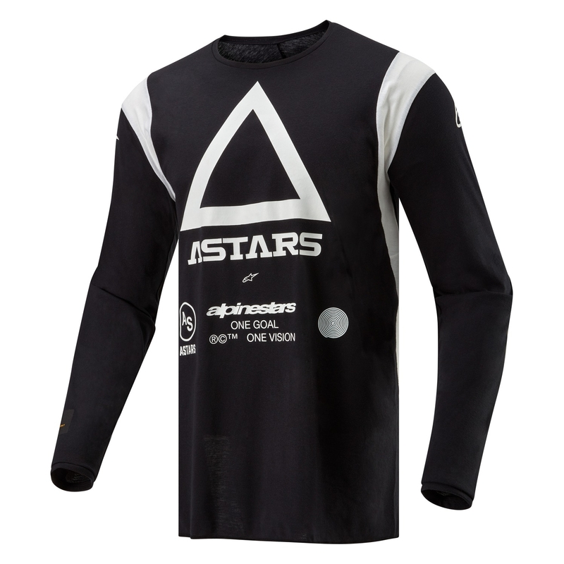 Motokrosový dres Alpinestars Techdura čierny