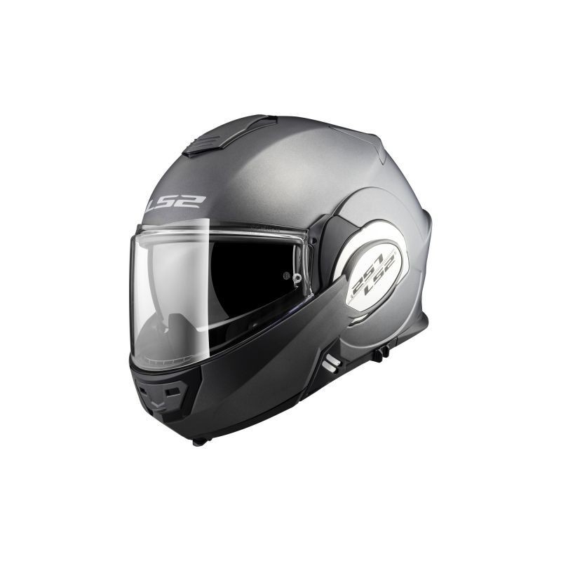 Preklápacia prilba na motorku LS2 FF399 Valiant titánová výpredaj