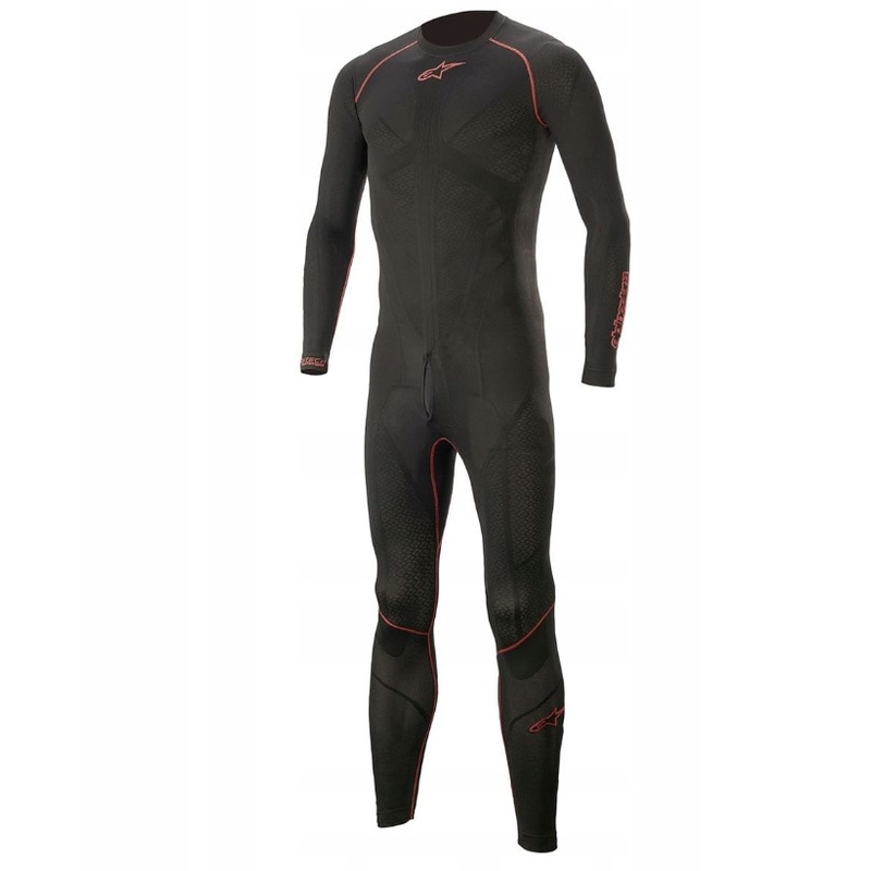 Termokombinéza Alpinestars Ride Tech Lite 1 PC čierno-červená