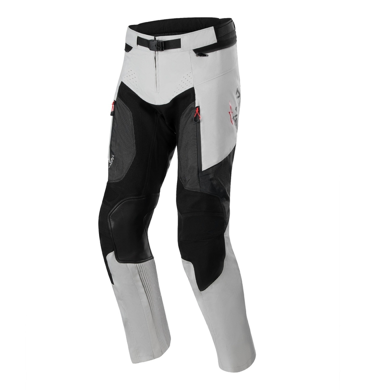 Nohavice na motorku Alpinestars Amt 7 Air svetlo šedo-čierne
