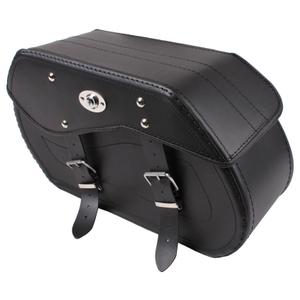 Kožené brašny na motorku Chopper RSA-12A so zámkom