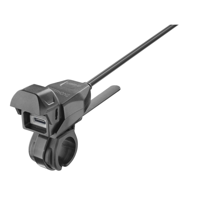 Nabíjačka Interphone na riadidlá motocykla USB-C