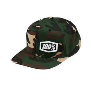 Šiltovka 100% Machine Snapback camo