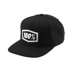 Detská šiltovka 100% Icon Snapback čierna