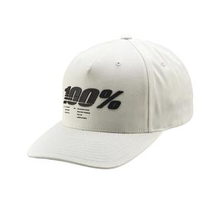 Šiltovka 100% Staunch Snapback biela