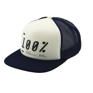 Šiltovka 100% Transfer modrá