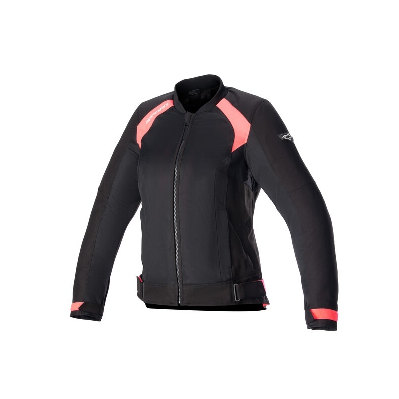 Dámska bunda na motorku Alpinestars Stella Eloise Air 2 čierno-fluo ružová