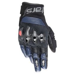 Rukavice na motorku Alpinestars Halo čierno-modré