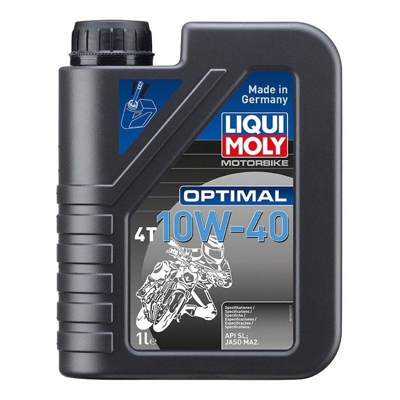 Minerálny motorový olej LIQUI MOLY Motorbike 4T 10W40 Optimal 1 l