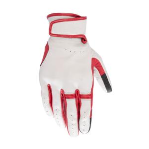 Rukavice na motorku Alpinestars Dyno bežovo-červené