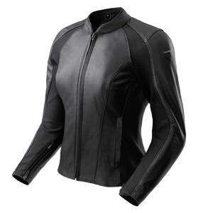 Dámska kožená bunda na motorku Rebelhorn Siena čierna