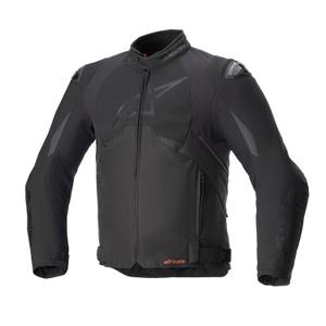 Bunda na motorku Alpinestars T-GP R 3 DRYSTAR čierno-čierna