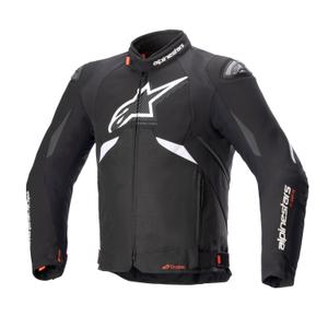 Bunda na motorku Alpinestars T-GP R 3 DRYSTAR čierno-biela