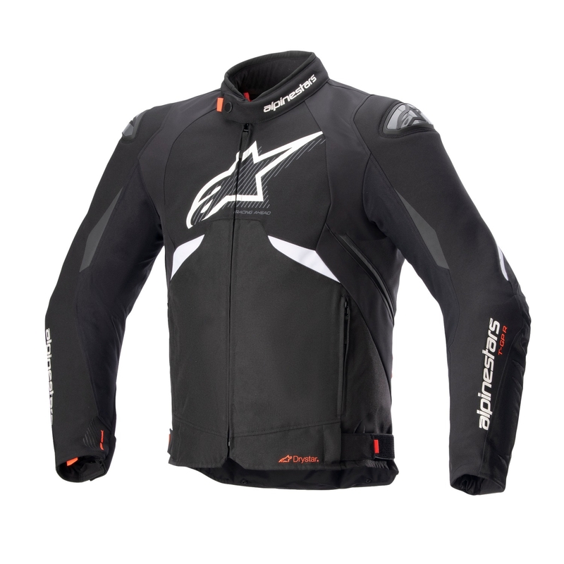 Bunda na motorku Alpinestars T-GP R 3 DRYSTAR čierno-biela