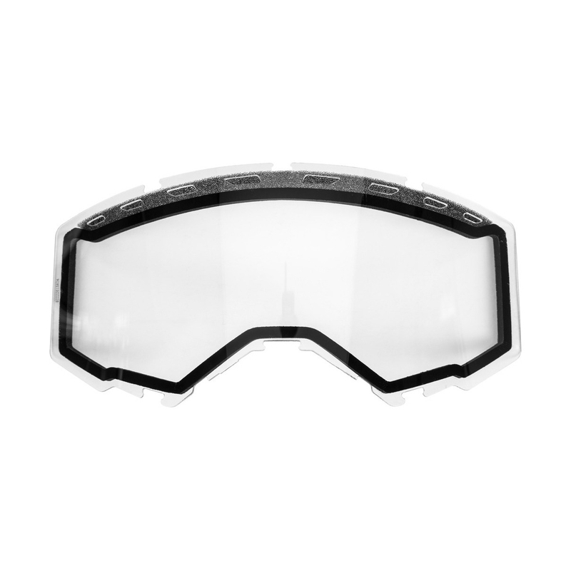 Dvojité plexi pre okuliare FLY Racing Focus číre výpredaj