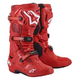 Topánky na motorku Alpinestars Tech 10 červené