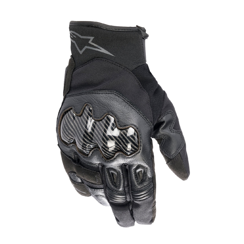 Rukavice na motorku Alpinestars SMX-1 Drystar čierno-čierne