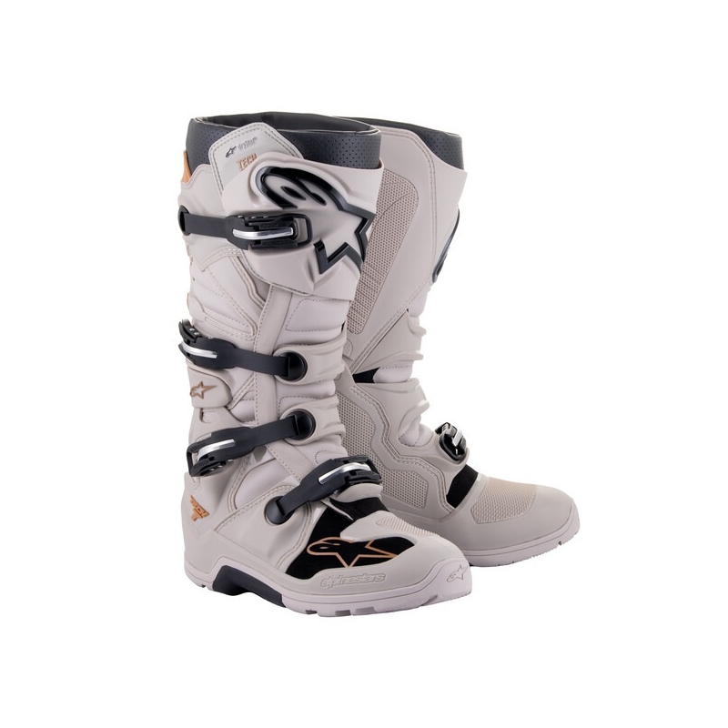 Topánky na motorku Alpinestars TECH 7 Enduro Drystar pieskovo-čierne