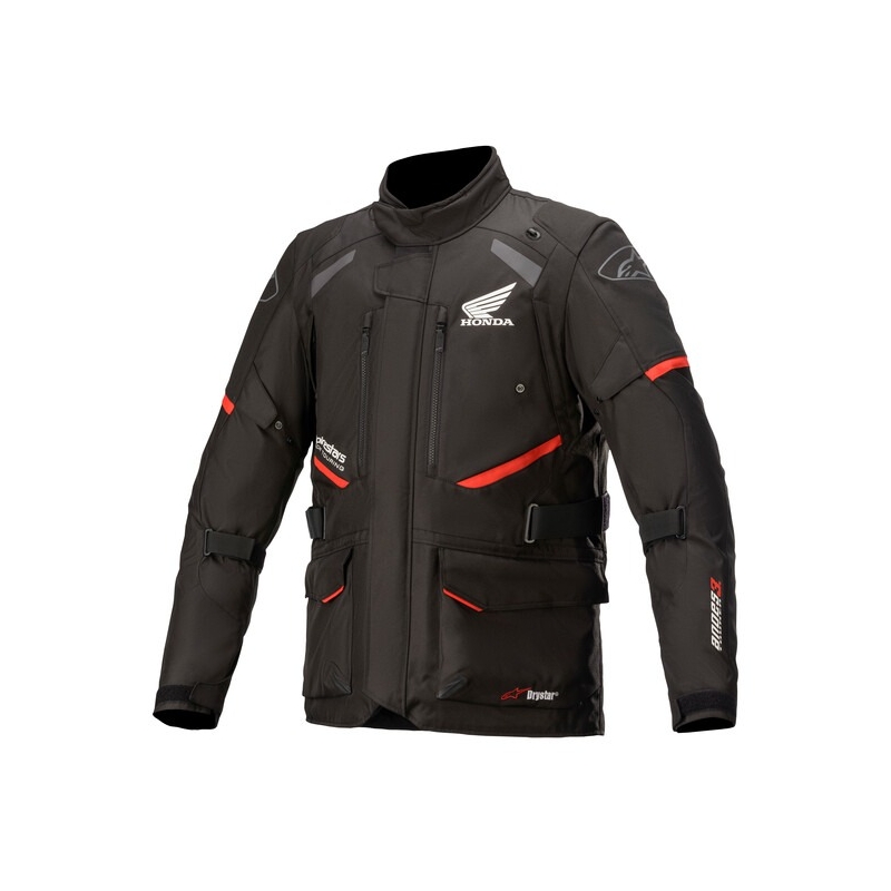 Bunda na motorku Alpinestars Andes Drystar TECH-AIR 5 kompatibilná Honda Kolekcia čierno-červená