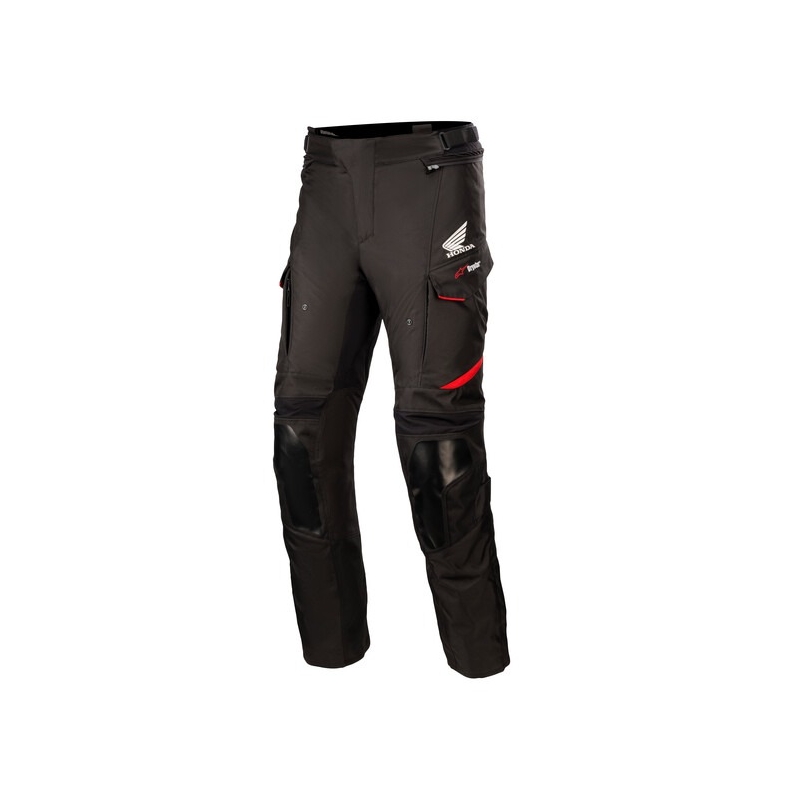 Nohavice na motorku Alpinestars Andes Drystar Honda Kolekcia čierno-červené