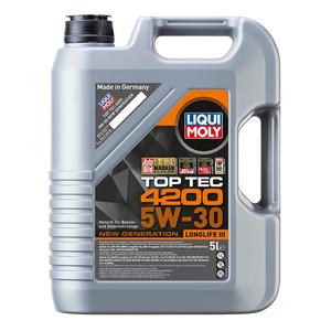 Syntetický motorový olej LIQUI MOLY Top Tec 4200 5W-30 New generation 5 l výpredaj