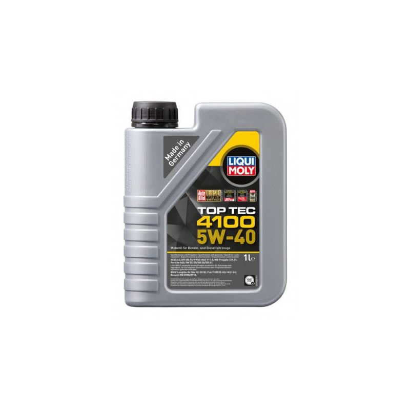 Syntetický motorový olej LIQUI MOLY Top Tec 4100 5W-40 1 l