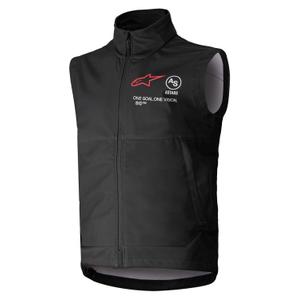 Softshellová vesta Alpinestars Techstar čierna