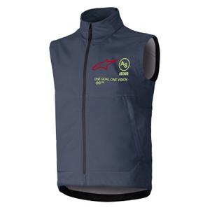 Softshellová vesta Alpinestars Techstar tmavo šedá