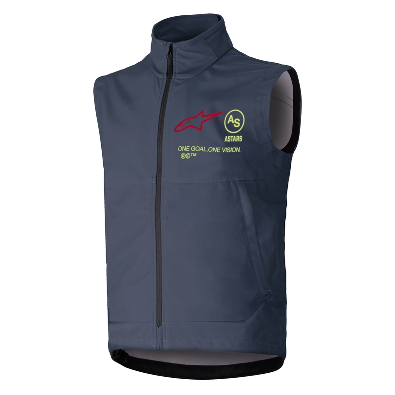 Softshellová vesta Alpinestars Techstar tmavo šedá