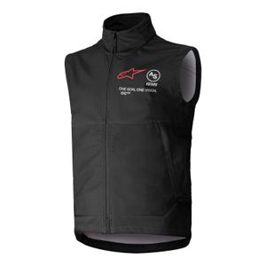 Detská softshellová vesta Alpinestars Techstar čierna