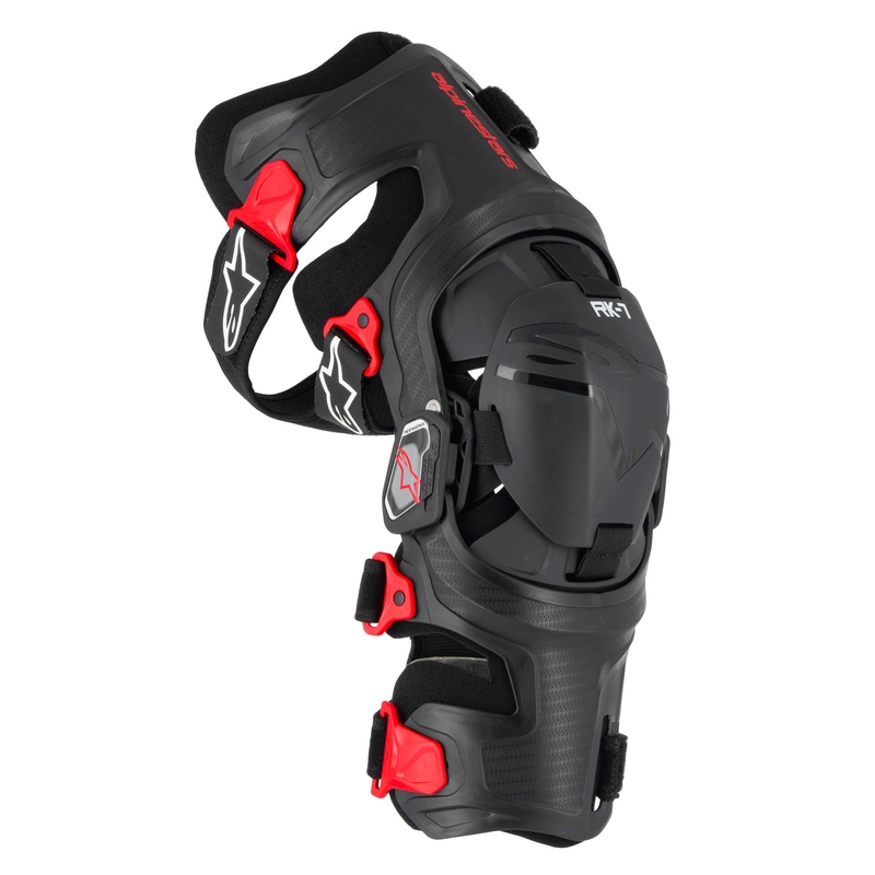 Kolenné ortézy Alpinestars RK-7 Plasma čierno-červené 2025