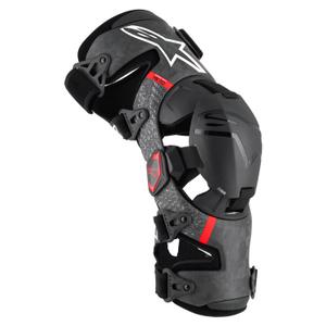Kolenné ortézy Alpinestars Supertech RK-10 Plasma čierno-červené