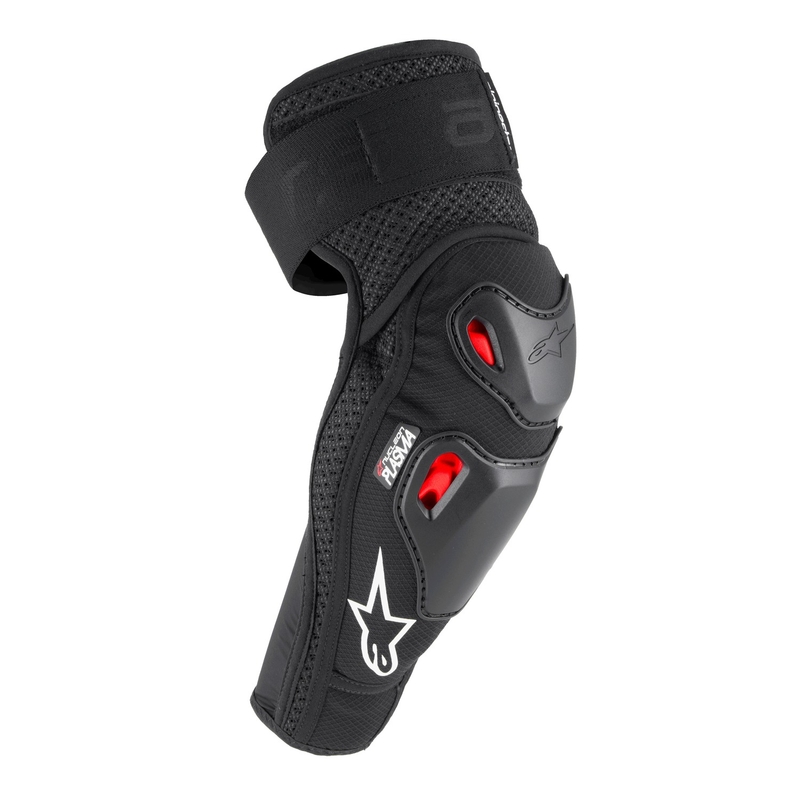 Chrániče lakťov Alpinestars Bionic Pro Plasma čierno-červeno-biele