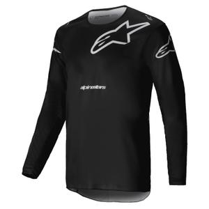 Motokrosový dres Alpinestars Racer Graphite čierno-sivý