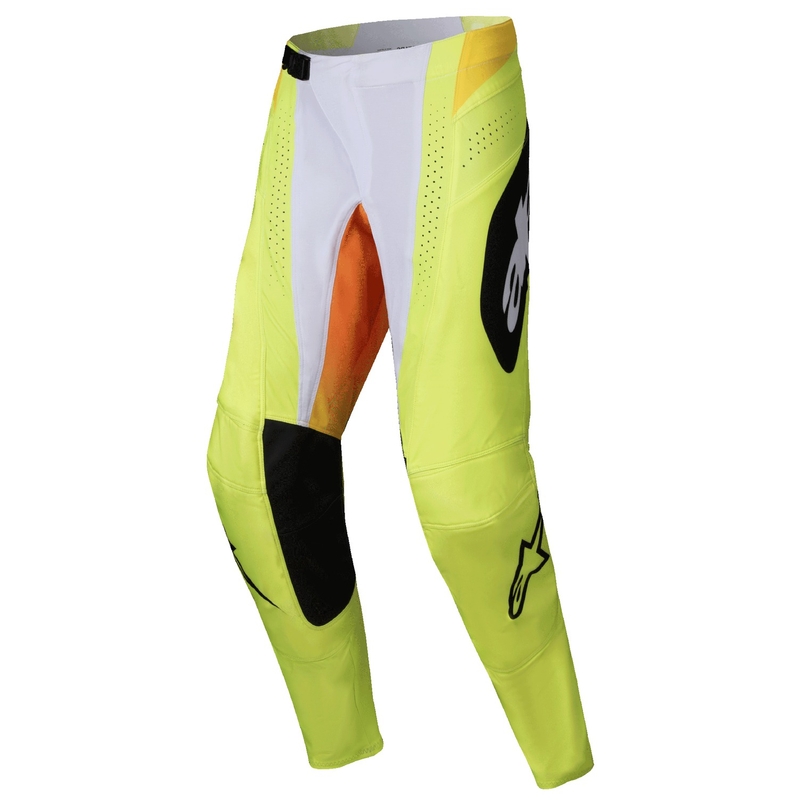 Motokrosové nohavice Alpinestars Techstar Melt žlto-čierne
