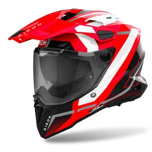 Enduro prilba Airoh Commander 2 Mavick lesklá červená