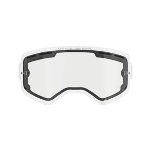 Plexi pre okuliare Alpinestars Supertech dvojité antifog číre