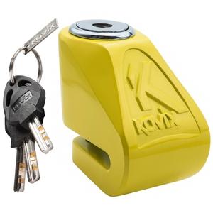 Zámok na kotúčovú brzdu KOVIX KN1 žltý