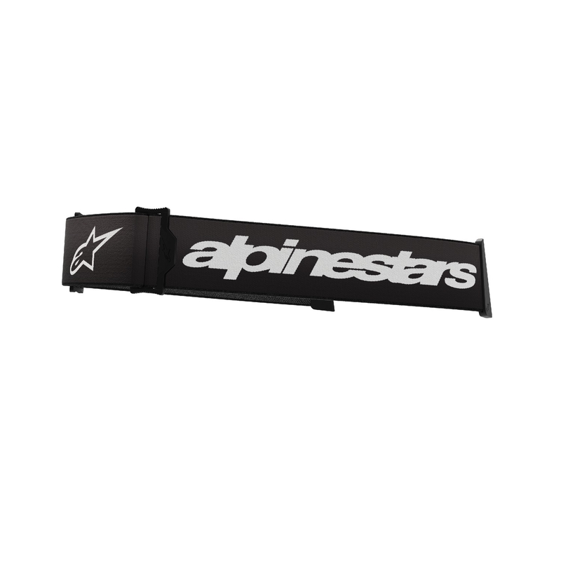 Popruh pre okuliare Alpinestars Supertech/Vision 8 čierno-biely