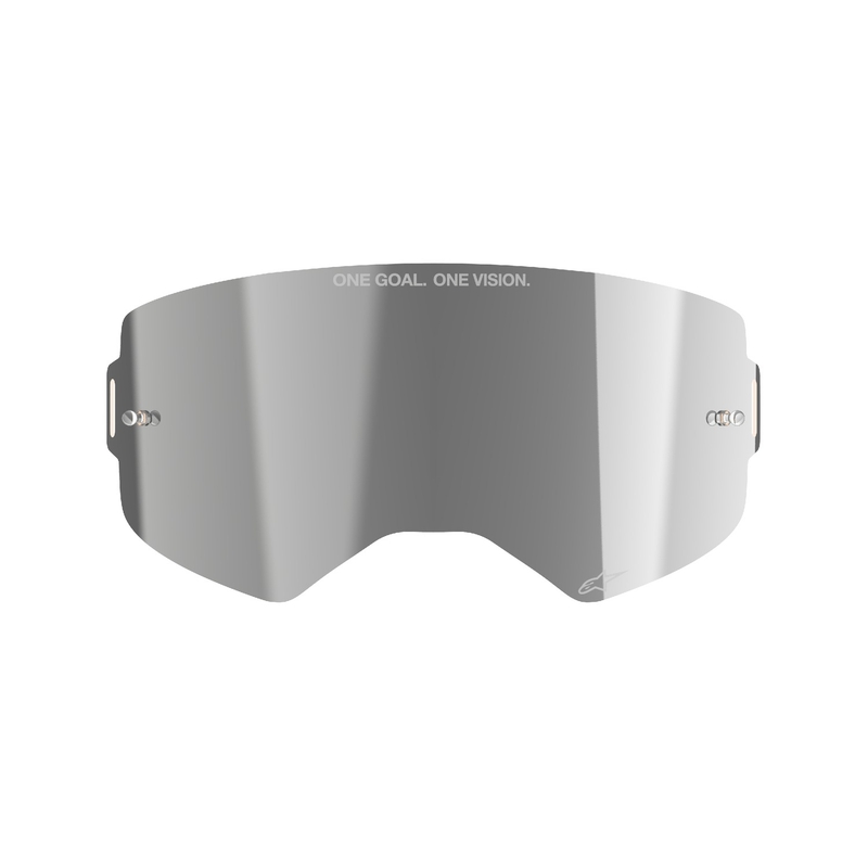 Plexi pre okuliare Alpinestars Supertech Absolute Vision™ zrkadlovo strieborné